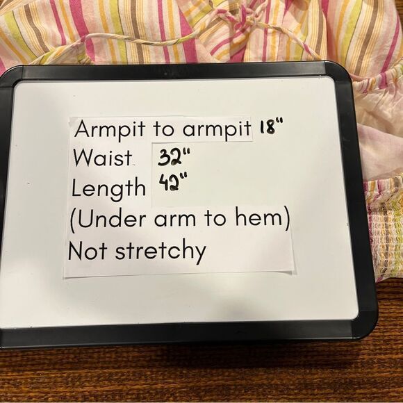 Old Navy halter striped v-neck midi dress size Large - Picture 8 of 12